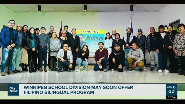 Bilingual Filipino school program could soon be coming to Winnipeg