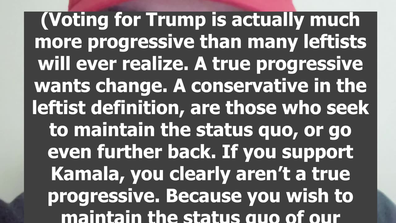 Why I Voted For Trump - Former Gen Z Progressive Liberal & Democrat | My Message To America