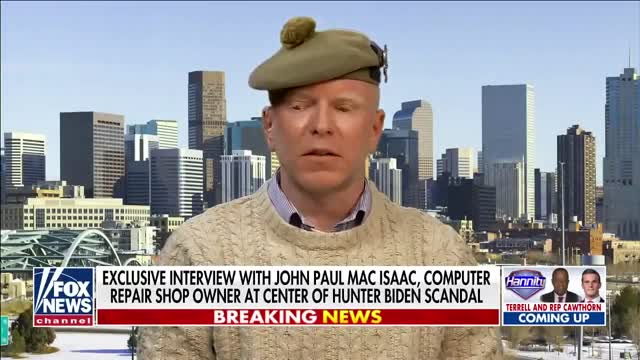 Hunter's Mysterious Laptop