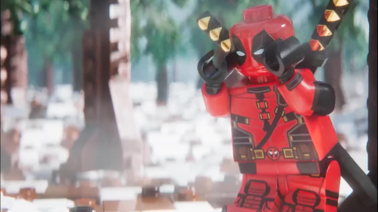 Artist Recreate Deadpool Iconic Dance with LEGO