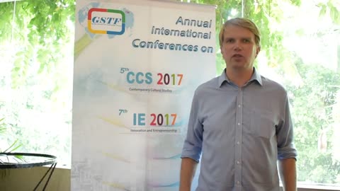 Dr. Meelis Kitsing at IE Conference 2017 by GSTF Singapore