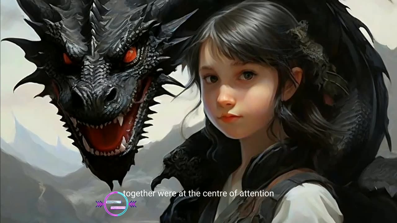 girl and black dragon, why does the dragon protect the girl?