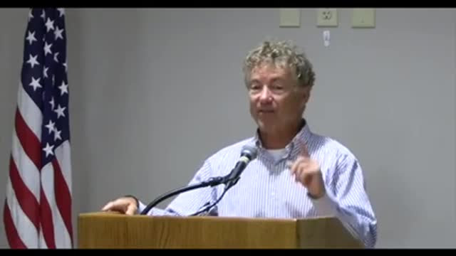 'We Cannot Keep Ignoring This Problem' Rand Paul Warns Of Debt, Spending In Town Hall