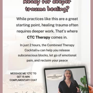 Learn how to practice this powerful technique to release stored tension #traumahealing