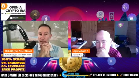 Q&A (AFTER LIVE STREAM) - IS IT TIME TO GET ON THE RISKY ALTCOIN TRAIN HERE’S THE HYPERCYCLE.