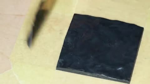 Cut Black Material