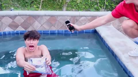 HOT vs COLD POOL CHALLENGE!!!