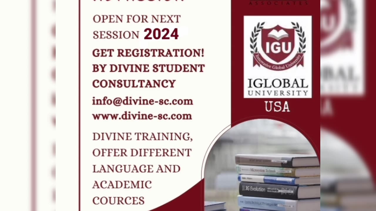 IGU University Admissions Open 2024