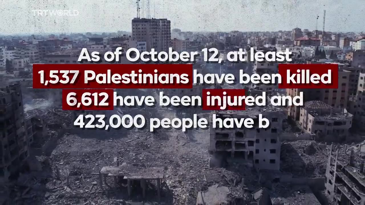 Israel Has Dropped A Staggering 6,000 Bombs On Palestine's Gaza In Just Six Days