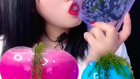 신기한물먹방 ASMR DRINKING SOUNDS #Shorts