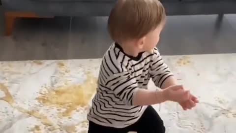 Cute baby funny video