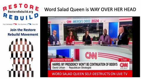 Kamala Harris, The Word Salad Queen, is Way Out of Her League