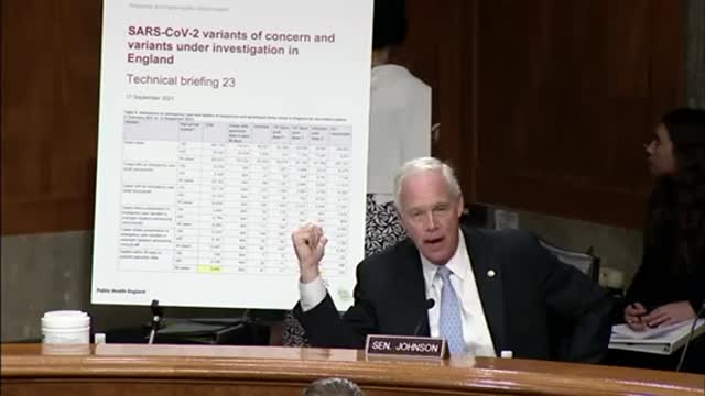 Senator Ron Johnson blasts big tech execs.