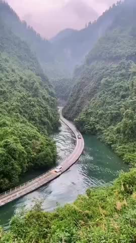 Floating on a river. In China. What could possibly go wrong?