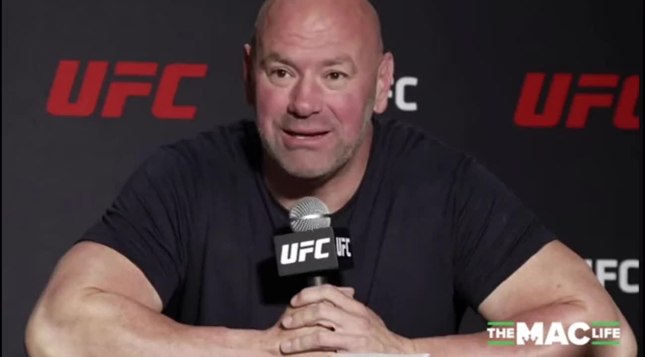 UFC President Dana White asked about FBI raid at Trump’s Mar-A-Lago.