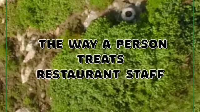 Psychological fact about human behaviour that reveals persons nature.