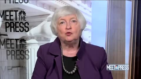 Treasury Secretary Janet Yellen says 2nd Quarter GDP expected to be negative.!!