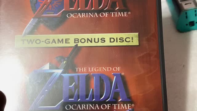 New sealed Zelda ocarana of time and master quest sealed