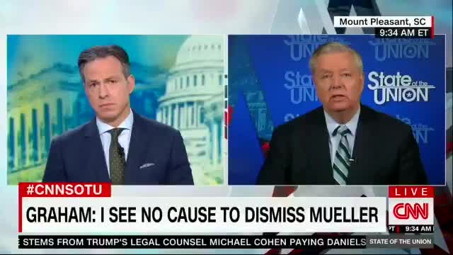 Graham says if Trump fires Mueller, it would be "beginning of the end of his presidency"