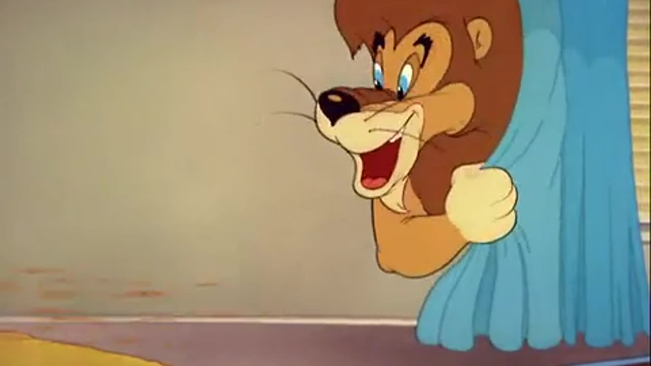 Jerry and the lion.