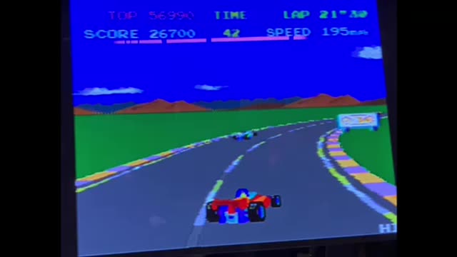 New High Score 57,100 Pole Position