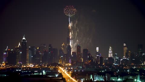 Burj Khalifa new year celebration 🥳🎉