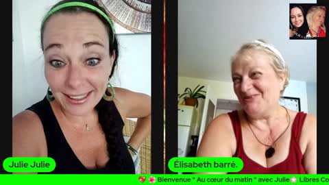 ☀️❤️☀️ Au Coeur du Matin, Julie à Votre Ecoute 24/08☀️❤️☀️