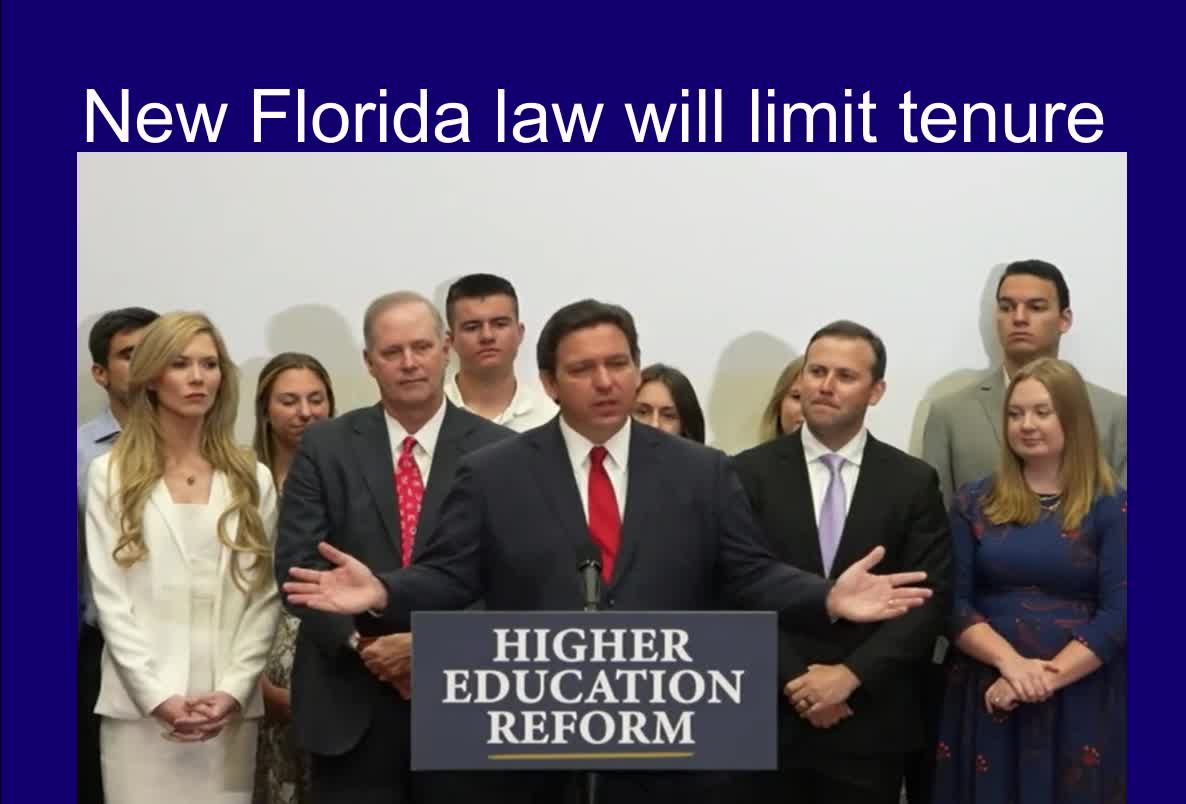 DeSantis signs bill to limit tenure