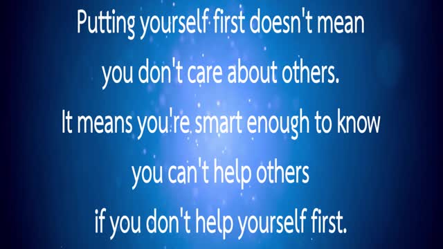 Help yourself Quotes