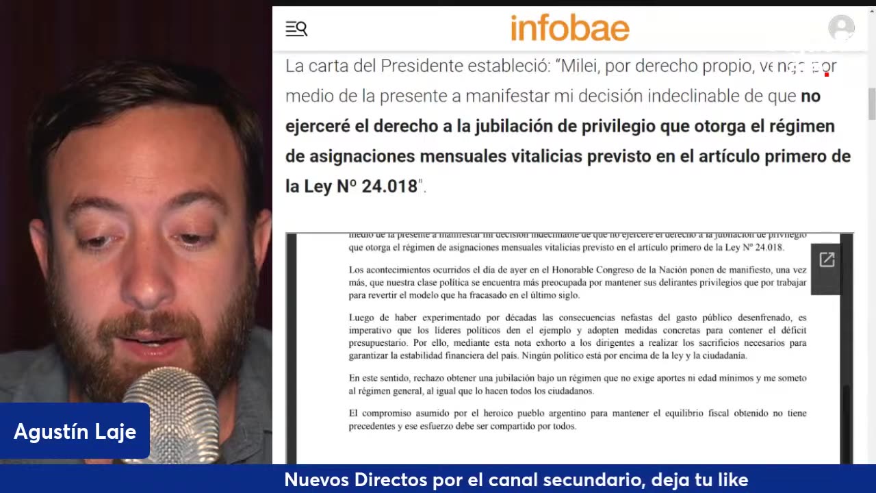 🚨 JAVIER MILEI AMENAZ4 A LA CASTA EN FRENTE DE EMPRESARIOS | AGUSTÍN LAJE