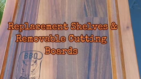 Traeger Timberline XL, Replacement Shelves & Removeable Cutting Boards