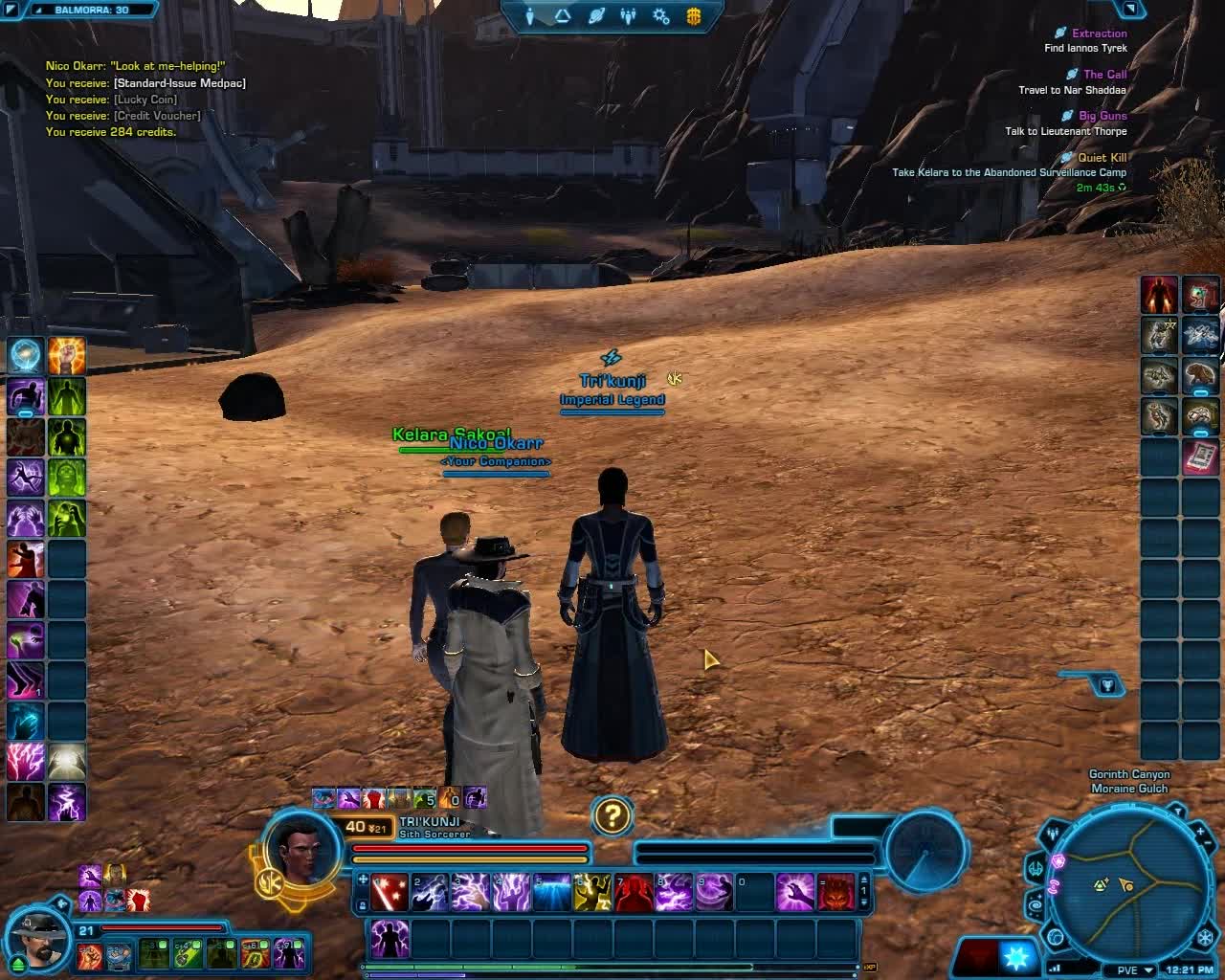 SWTOR – Sith Inquisitor - Balmorra – part 1