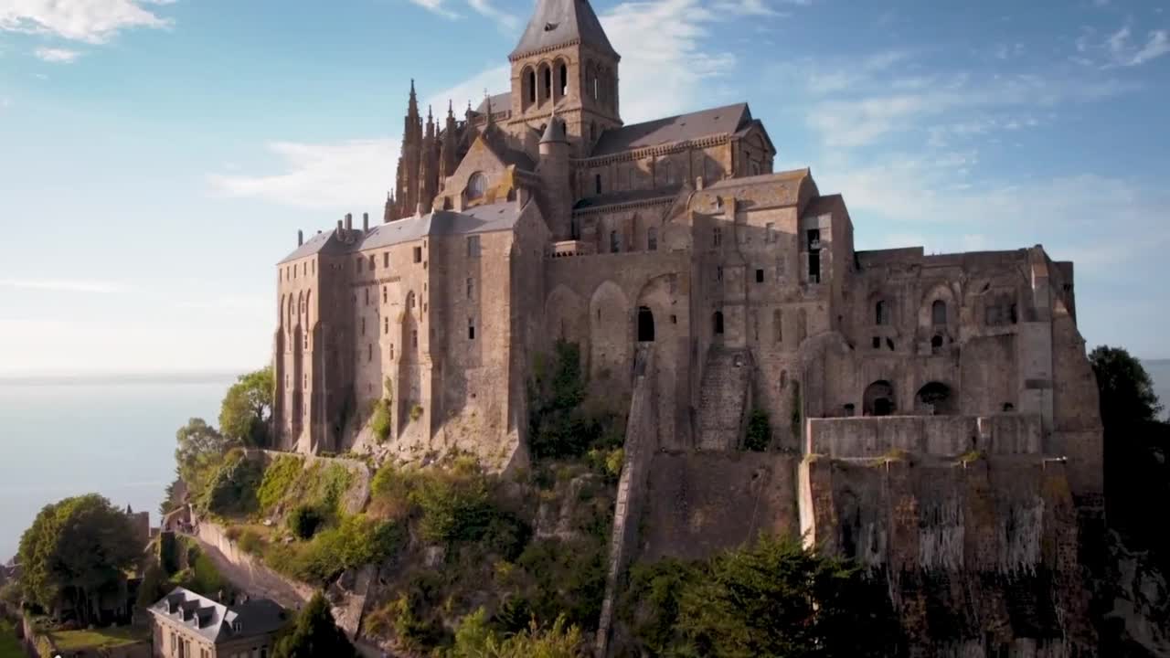 The Cathedral of St. Michel and St. Gurdur, a massive Gothic edifice,