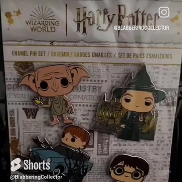 Harry Potter Chamber Of Secrets Funko Pop! Pins!!! #harrypotter #funkopop #pincollection