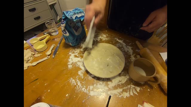 Making Blackberry Pie and Reveal Mom's Secret to a Great Crust!