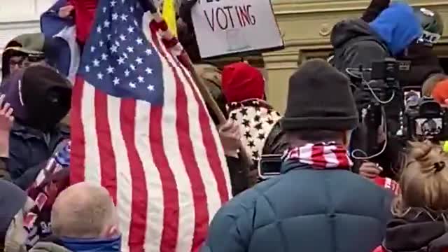 Antifa Caught On Video dressed like MAGA supporters