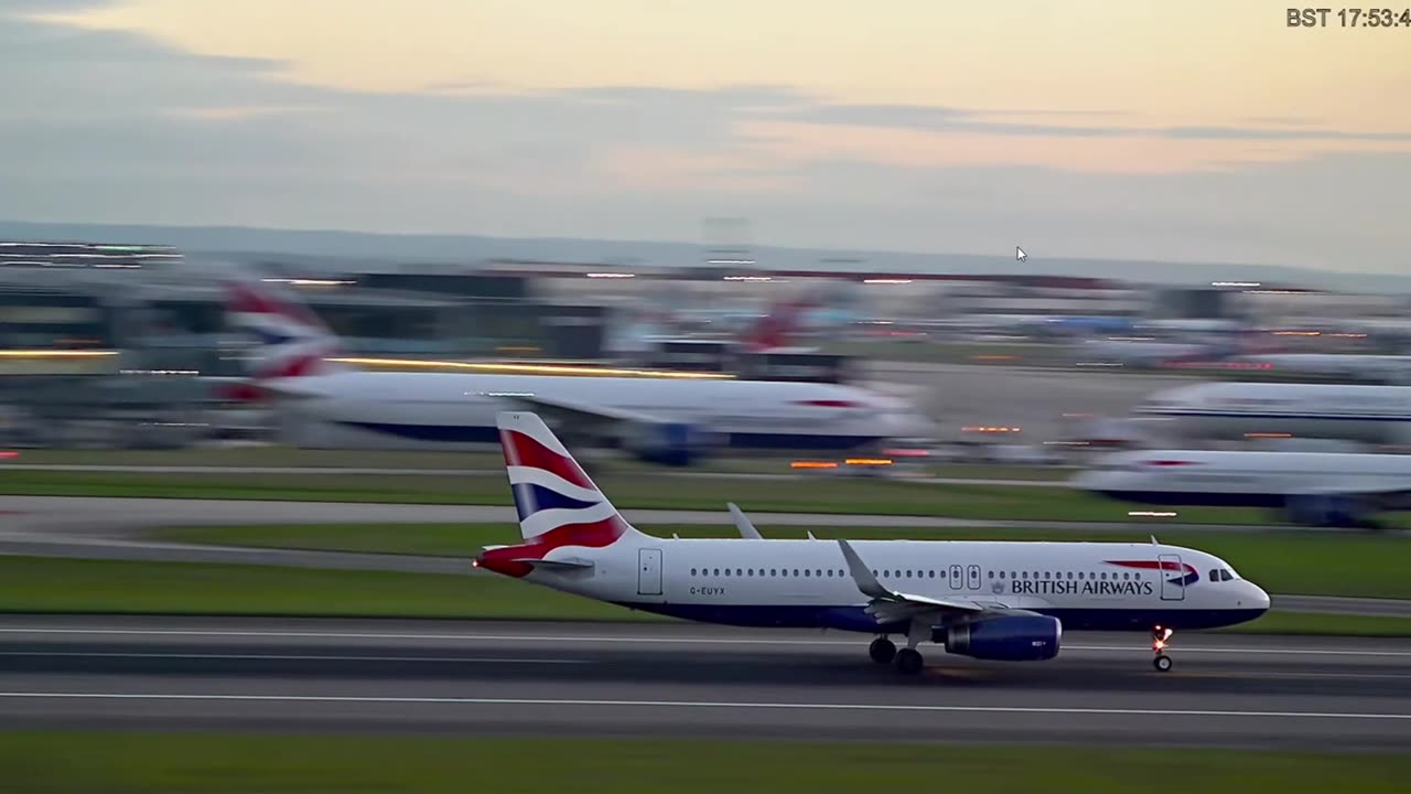 Majestic Takeoffs at Heathrow Airport – Close-Up Views of Planes in Action!