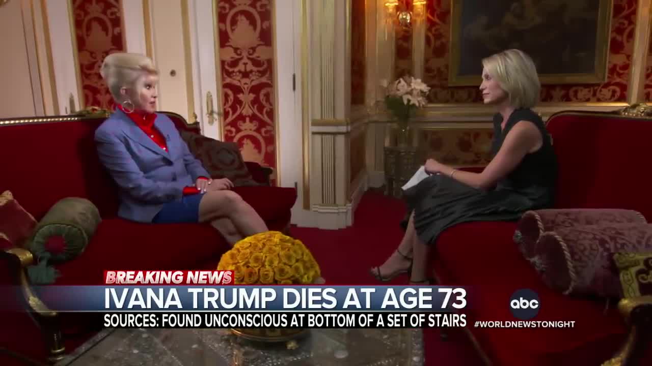 Ivana Trump dies at the age 73