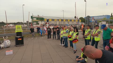 Wolgast - Musikalische Darbietung von Michael 02-08-2022