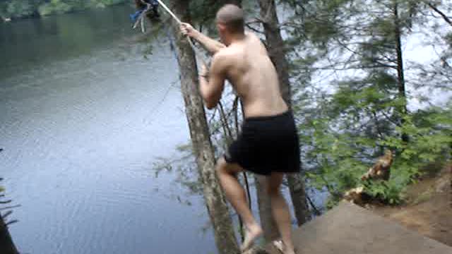 Camp Buckner Rope Swing, West Point, New York