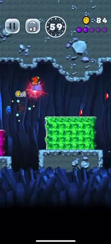 Mario Run 2-3 All Purple Coins