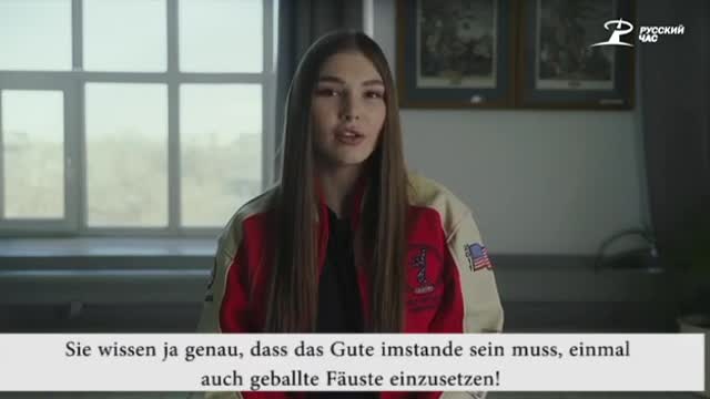 Maryana Naumowa, russische Topsportlerin, antwortet aufs Video von Arnold Schwarzenegger