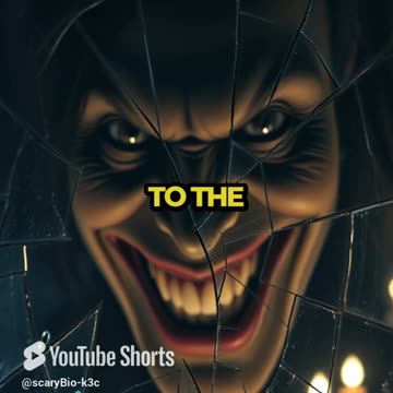 Trapped Behind Glass_ My Sinister Reflection Took Over! 😱 #shorts #scarystory #storytime