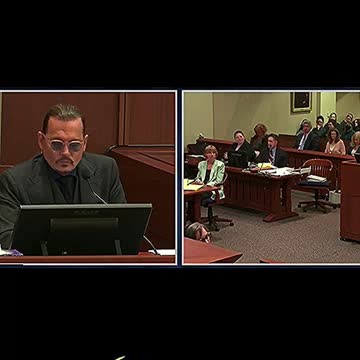 Hilarious footage of Courtroom Fart Johnny Depp Or Amber Heard