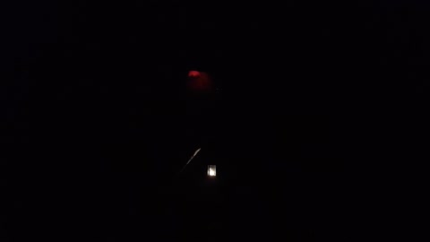 Illuminating the tent for a vlog at night