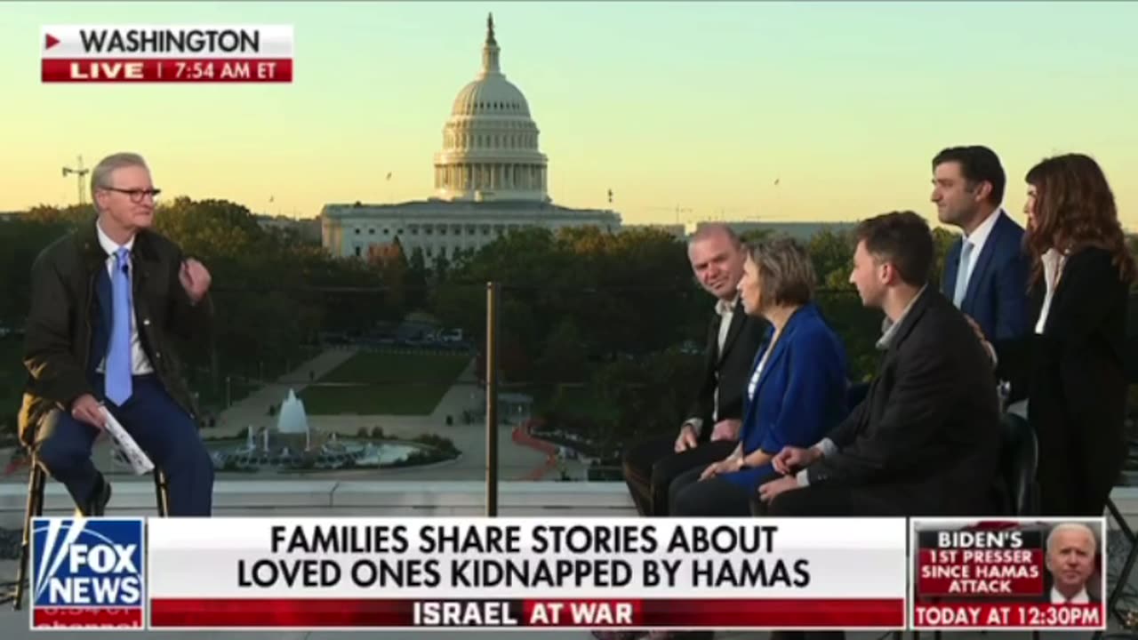 Very emotional segment this morning with loved ones of kidnapped victims of hamas