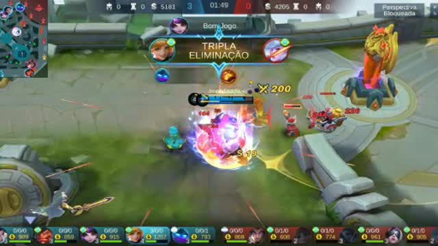 Triplle Kill de Fanny no Mobile Legends: Bang Bang