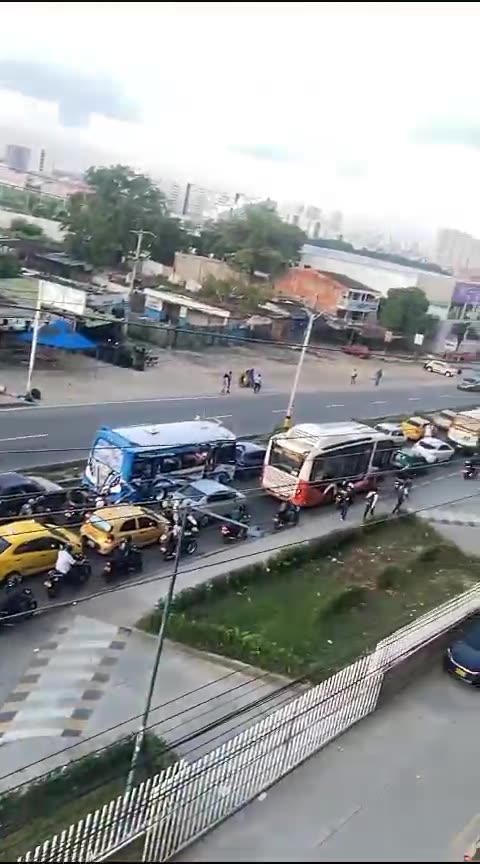 ¡Ojo! Monumental trancón en Las Cordialidad y sectores aledaños