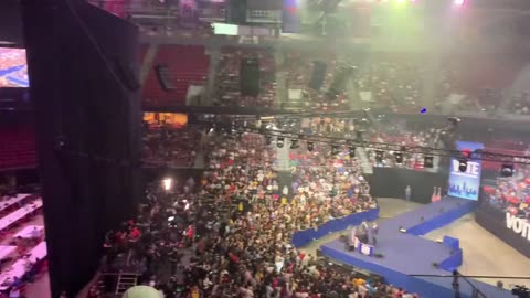 Biden's Real Crowd At Rally