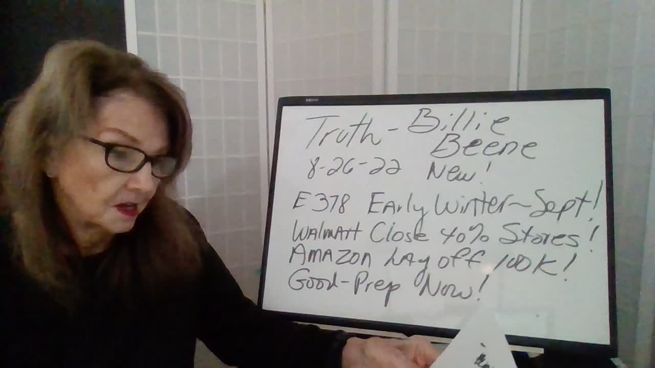 Truth by Billie Beene 82622 Spec Rpt- E378 Winter! Walmart Close 40% Stores! Amazon Dn 100K!